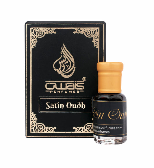 Satin Oudh Attar 6ml-Premium Long Lasting Fragrance For Unisex