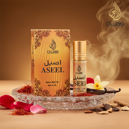 Aseel Attar 6ml-Long Lasting Fragrance Alcohol Free For Unisex