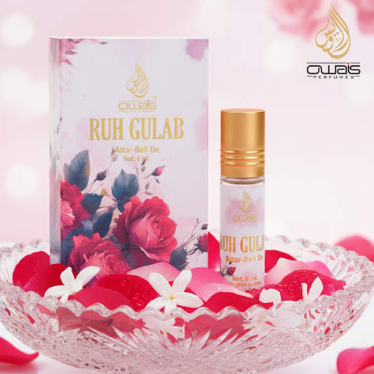 Rose Attar 6ml-Long lasting Alcohol Free Fragrance