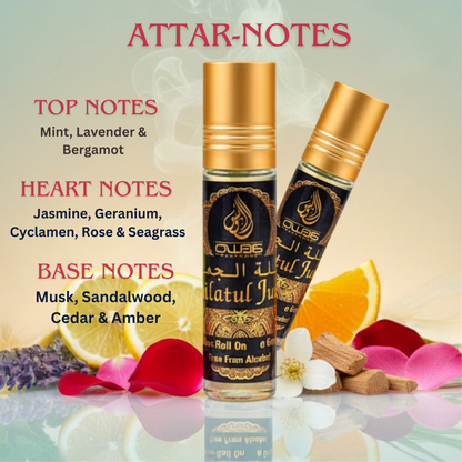Lailatul Juma Attar 6ml-Long Lasting Fragrance