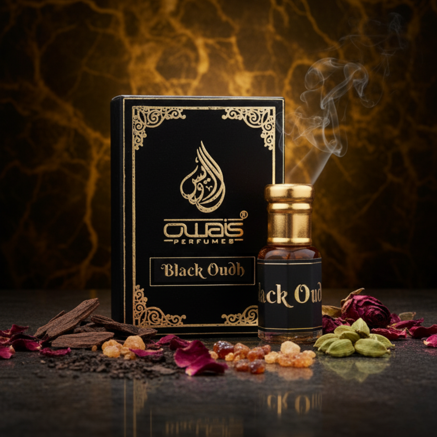 Black Oudh Attar 6ml-Premium Long Lasting Fragrance For Unisex