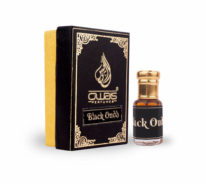 Black Oudh Attar 6ml-Premium Long Lasting Fragrance For Unisex